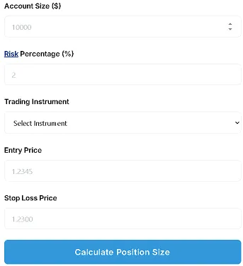 Calculate the optimal position size for your trades