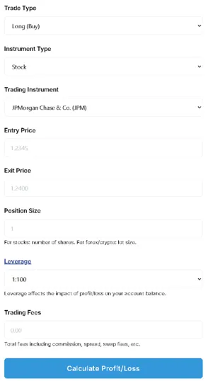 Single Leverage Long Fee Structure
