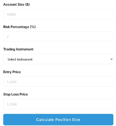 Position Size Calculator