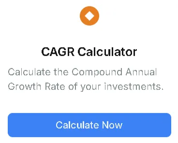 CAGR Calculator
